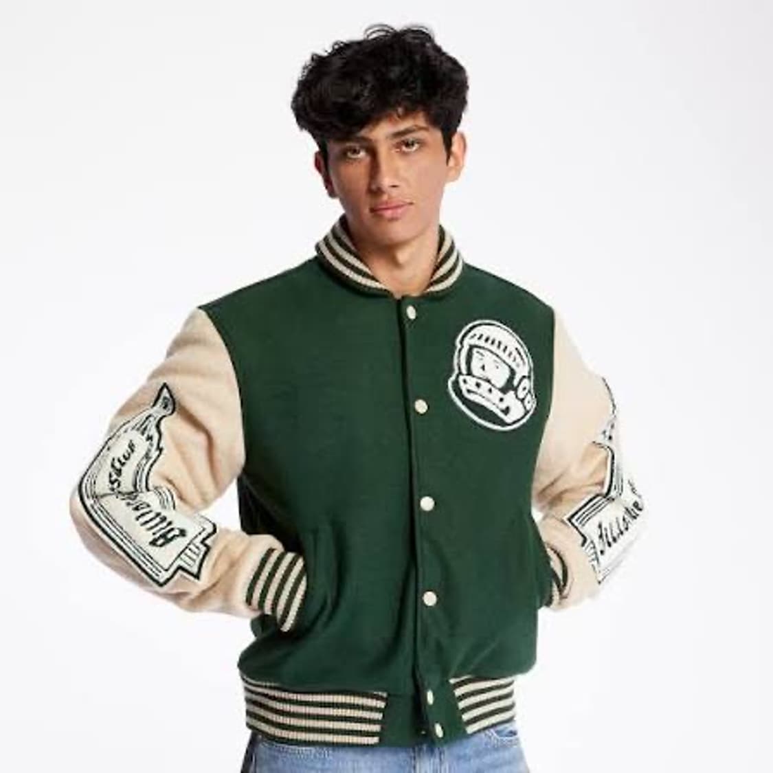 Billonaire boys club bbc 그린 바시티 상품이미지2