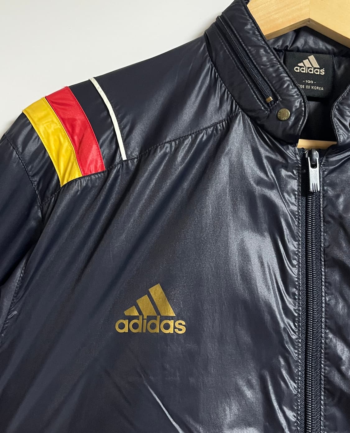 레어 공용 아디다스 독일 바람막이 윈드브레이커 자켓 점퍼 100 상품이미지4