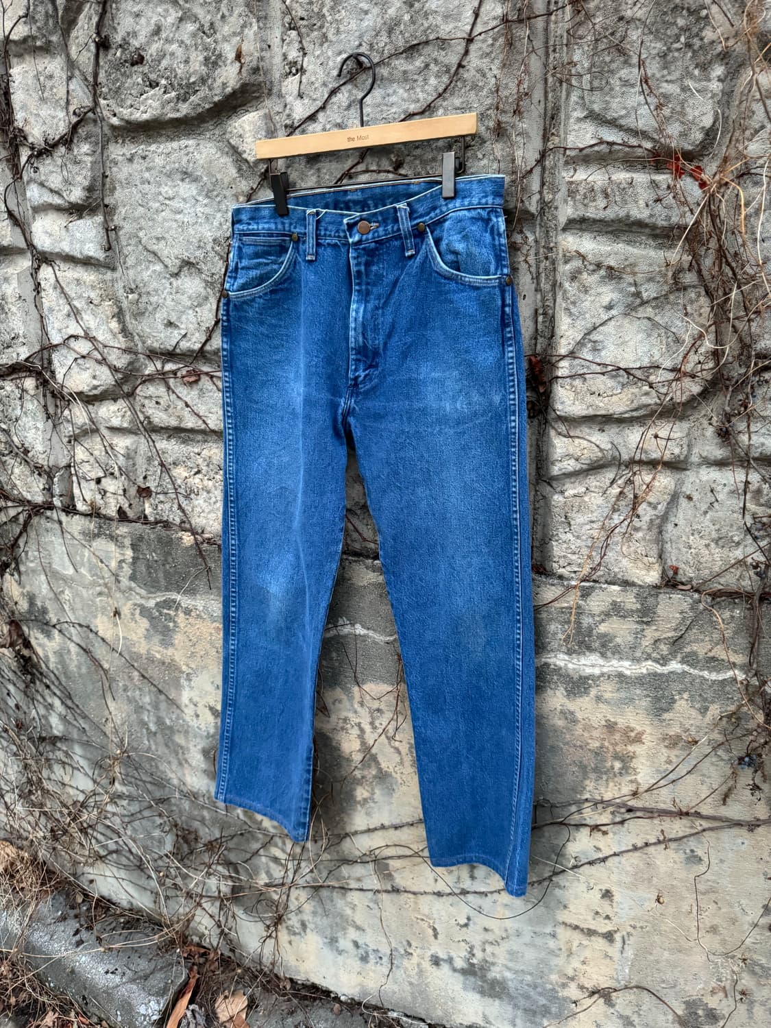 80s 랭글러 usa 빈티지 13mwz 카우보이컷 웨스턴 데님 팬츠 상품이미지3