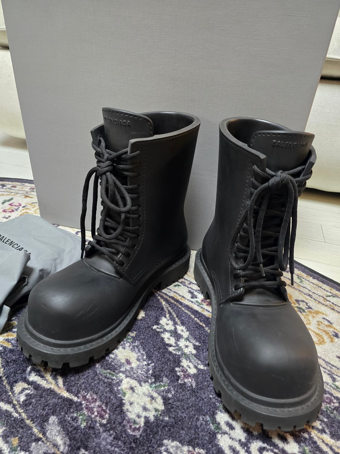 발렌시아가 스테로이드 부츠 42size 상품이미지10
