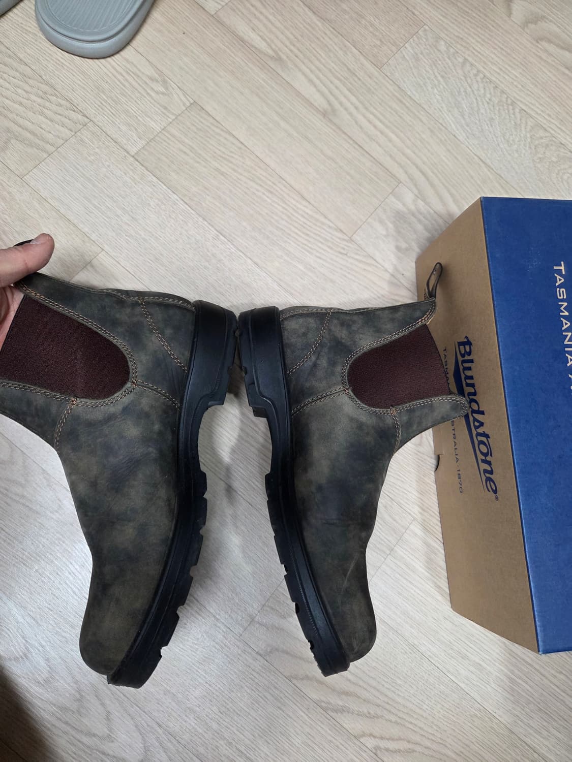 (3시간쯤 착용)블런드스톤 부츠 상품이미지3