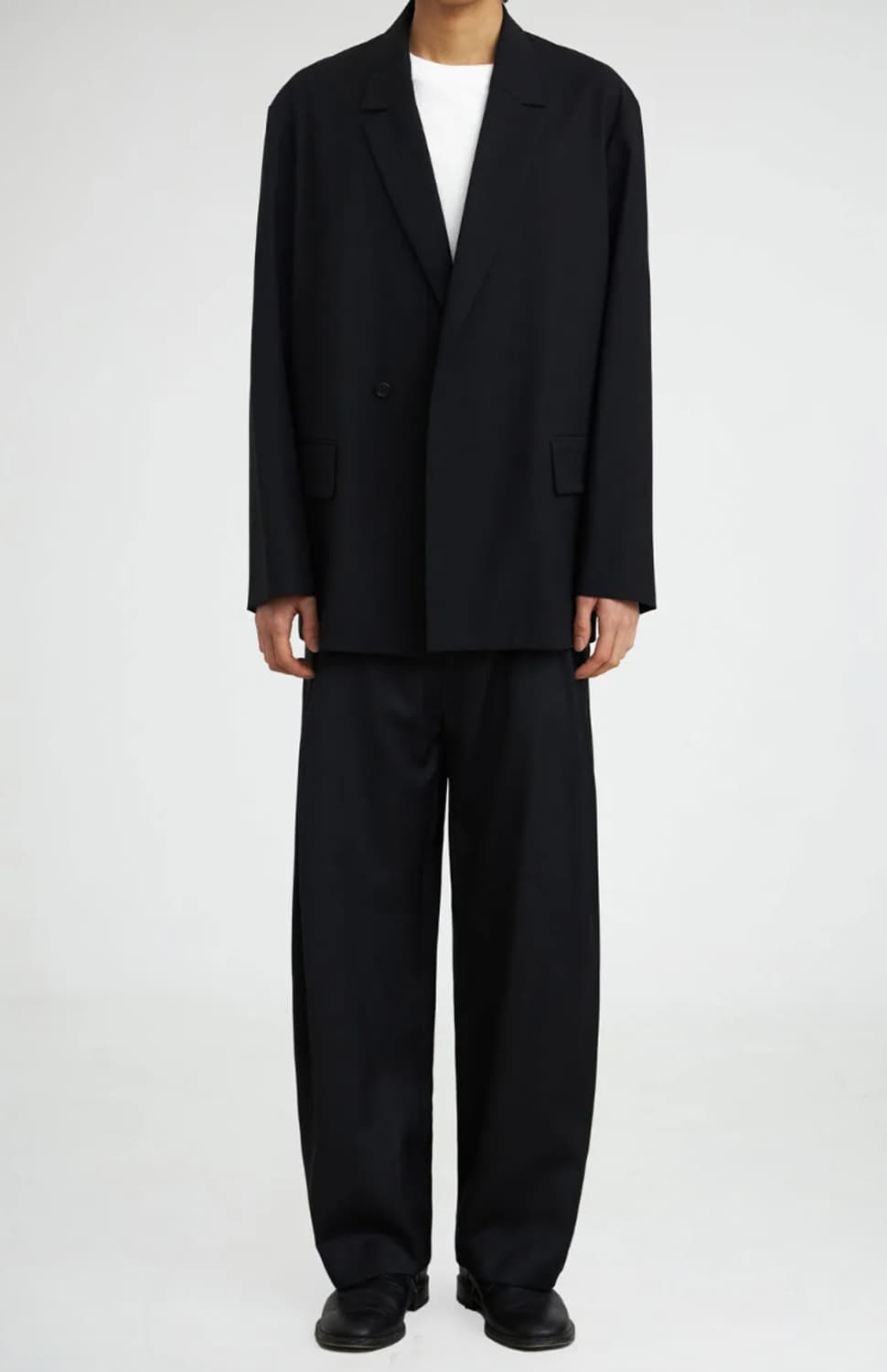 youth 더블자켓 블레이저 black L 상품이미지2