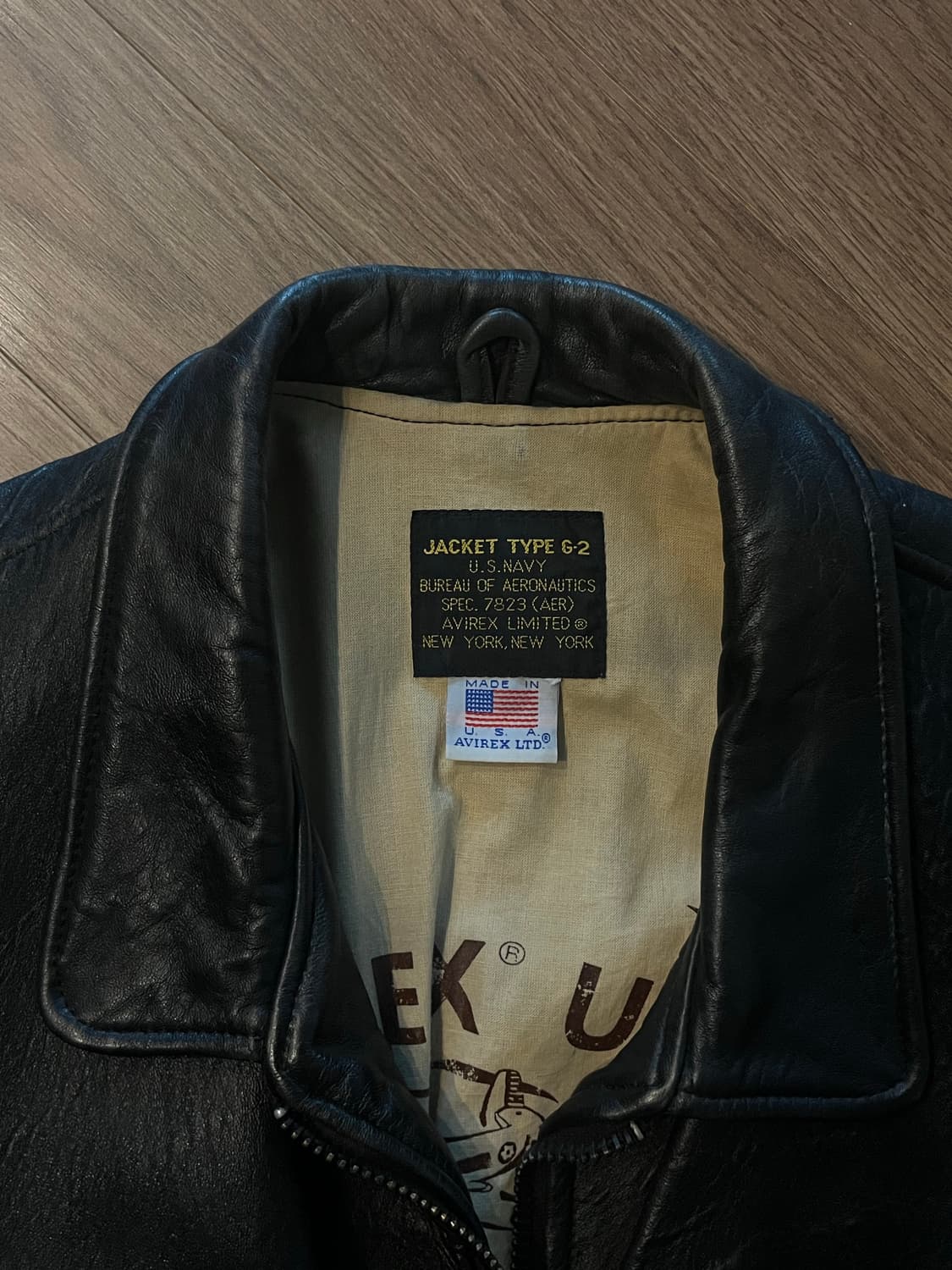 아비렉스 G2 가죽자켓 상품이미지3