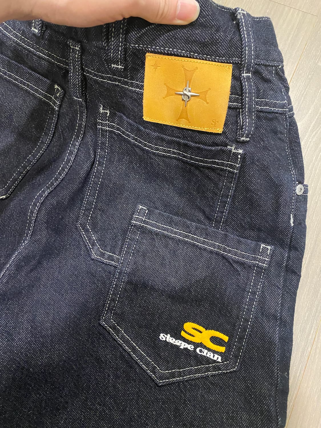 Steepc 데님바지 사이즈s급처 상품이미지6