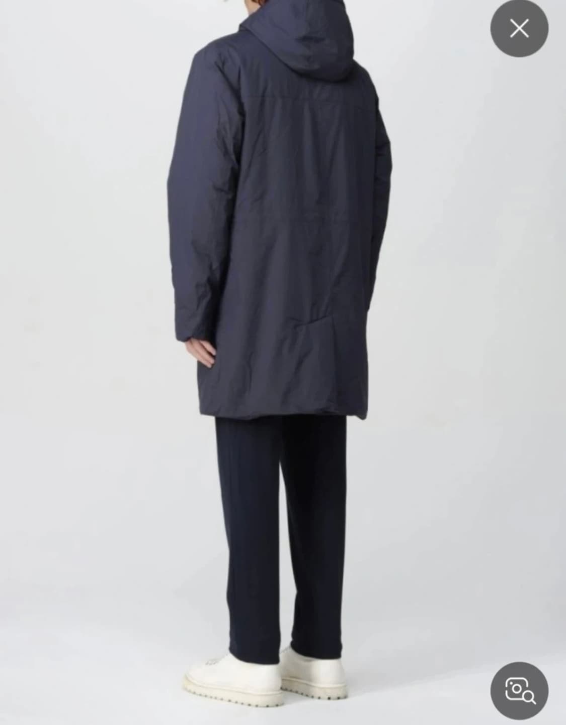 까웨 K-WAY 패딩자켓 네이비 상품이미지2