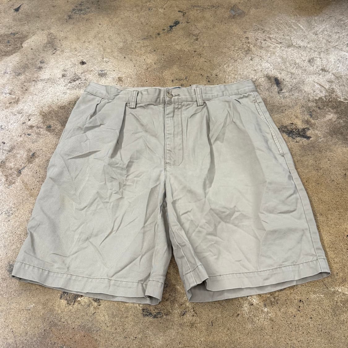 [정품/32] 폴로 랄프로렌 베이지색 주름 반바지 b15 상품이미지2
