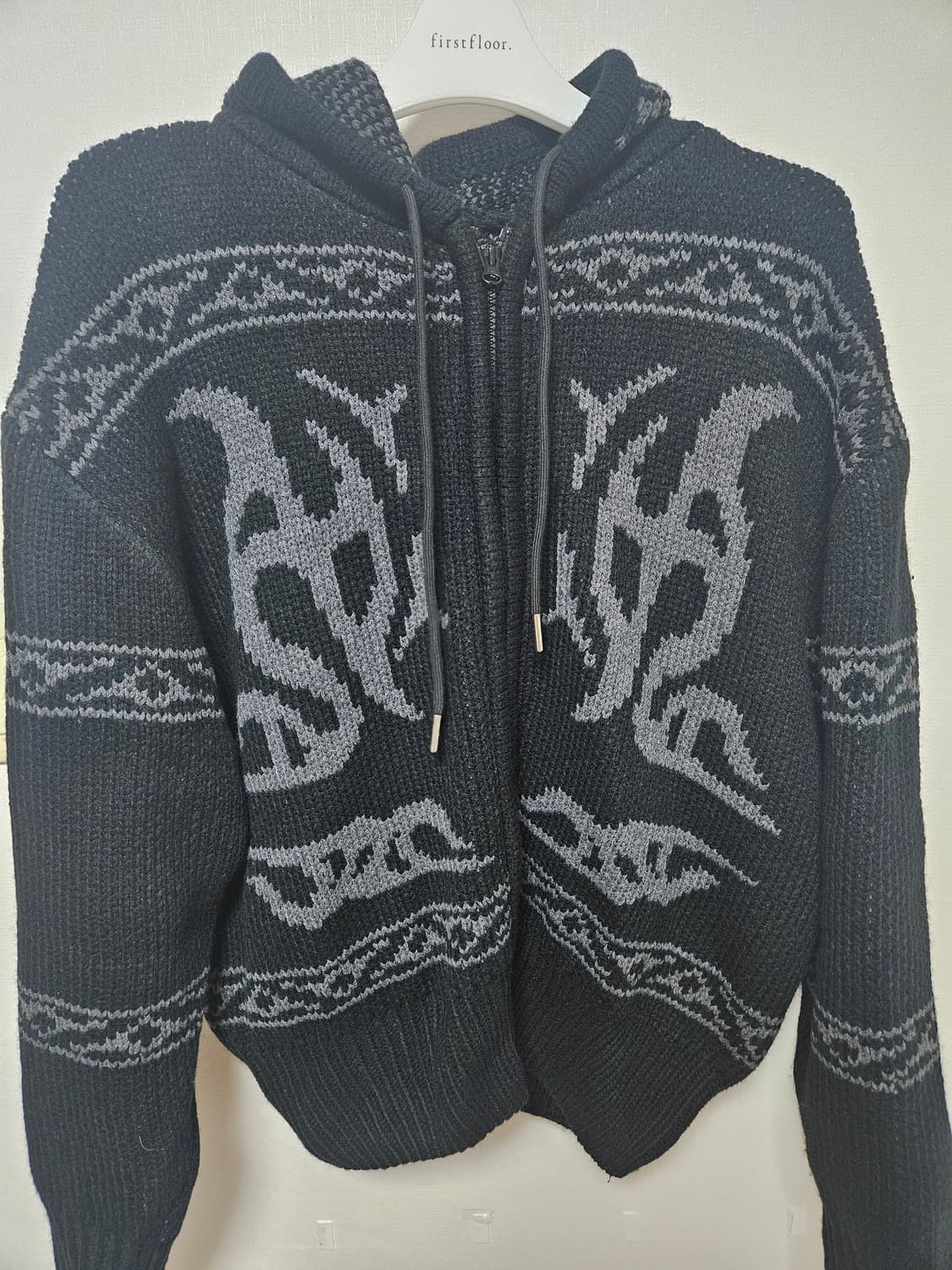 [L] 노매뉴얼 코위찬 후드 블랙 상품이미지2