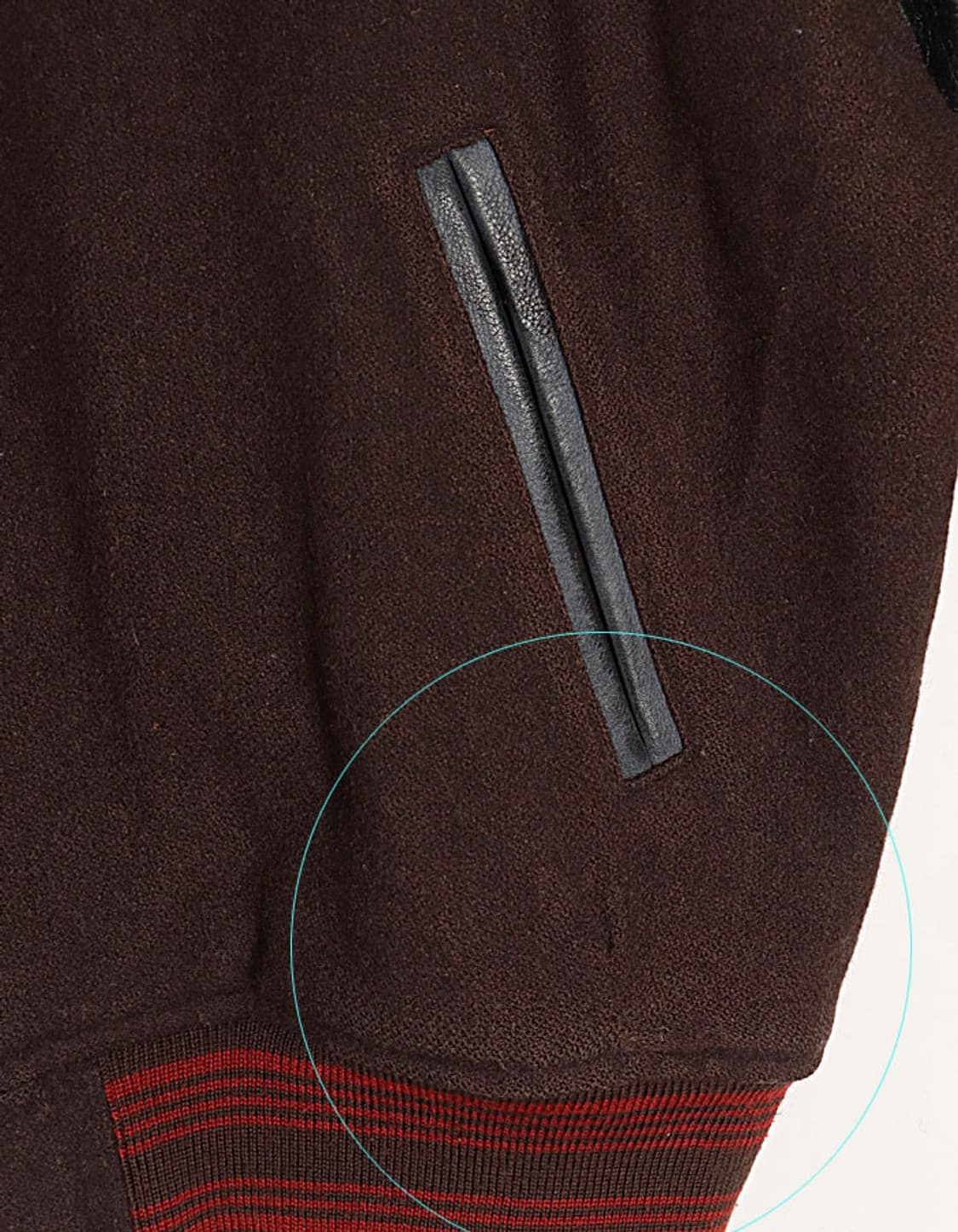 90's MEN'S FLANDRE Varsity Jacket 상품이미지5