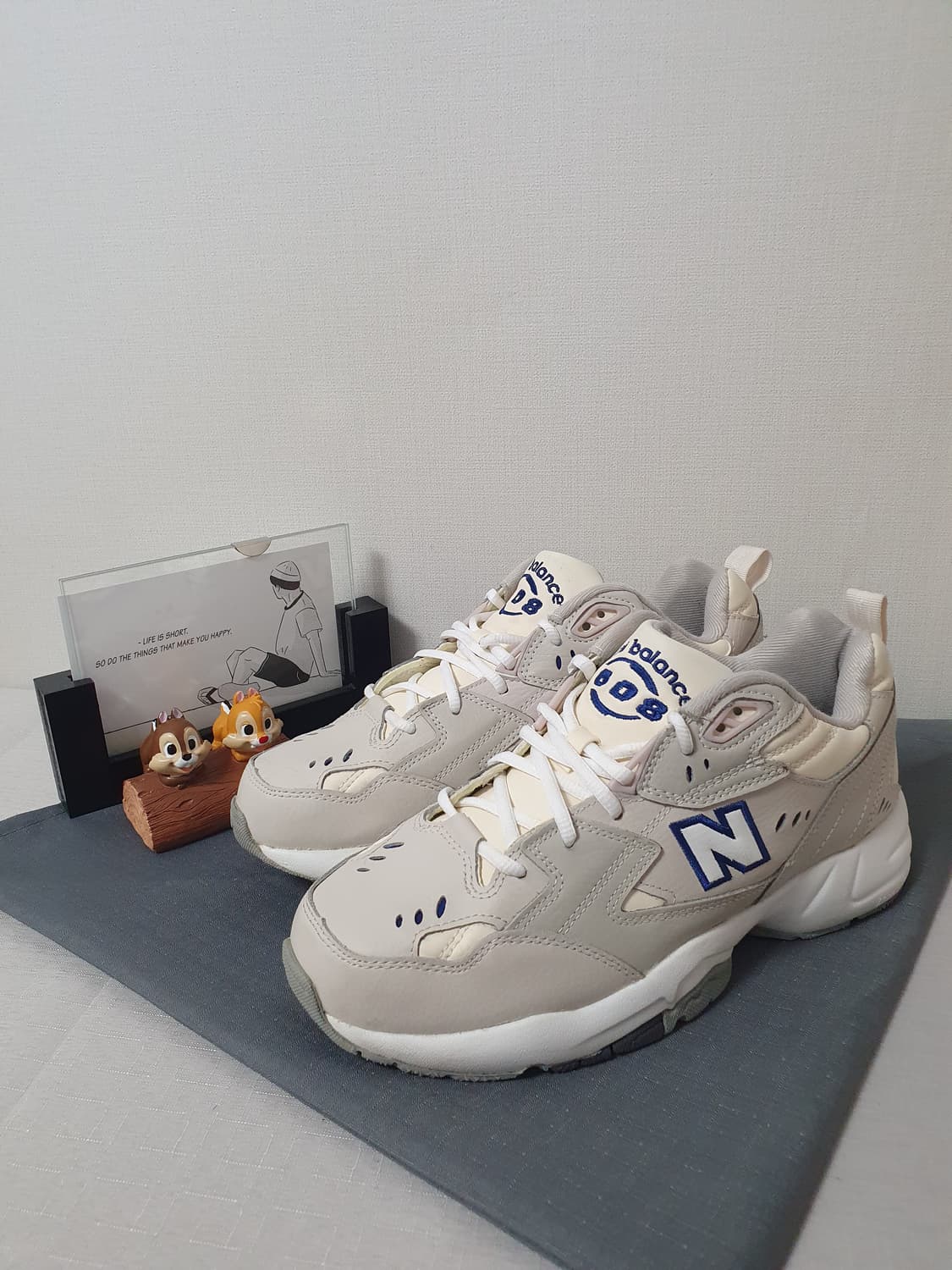 무료배송/뉴발란스 608 시리즈 크림베이지 /265mm 상품이미지1