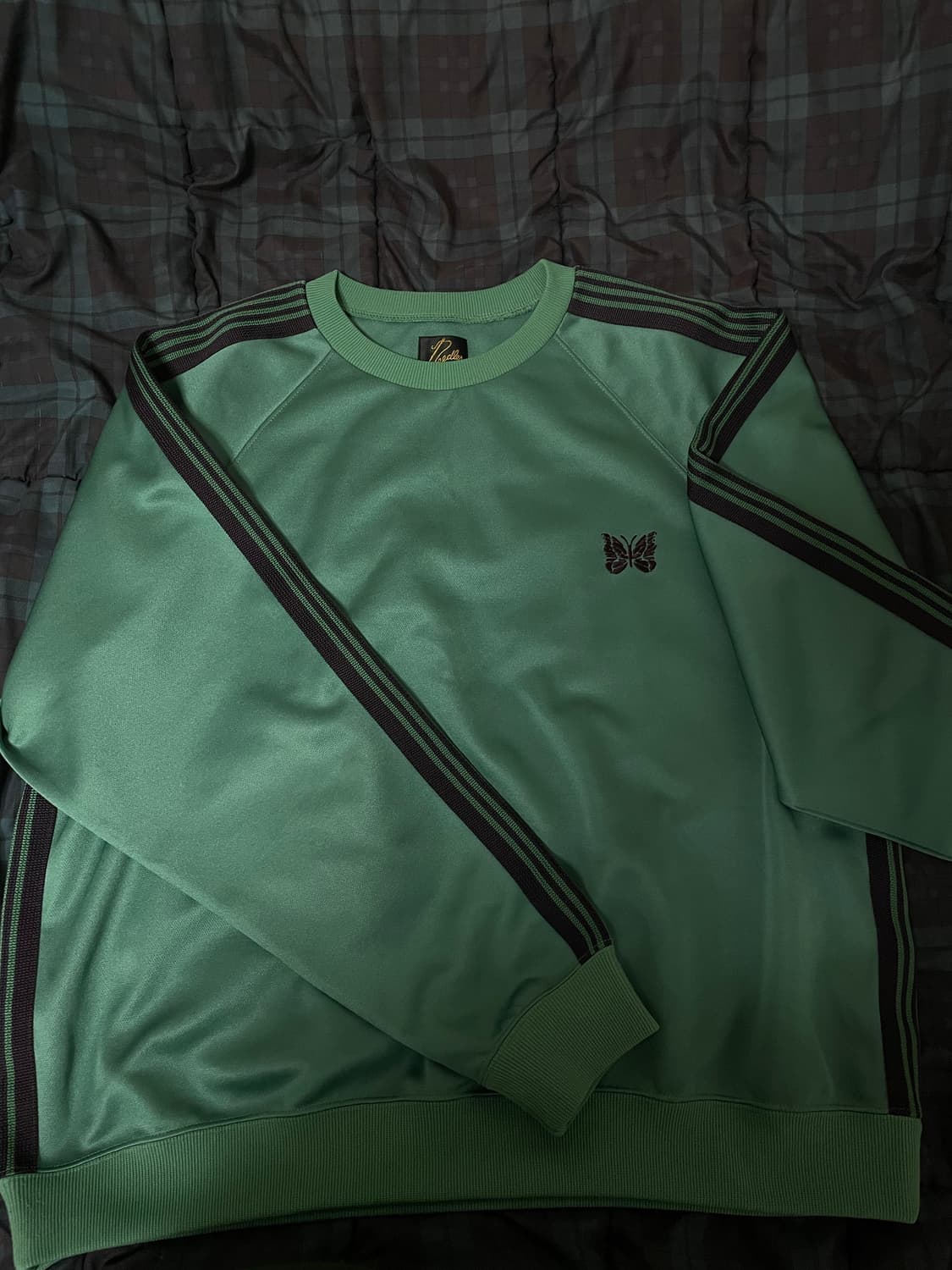 니들스 맨투맨 / 그린 / xl 상품이미지1