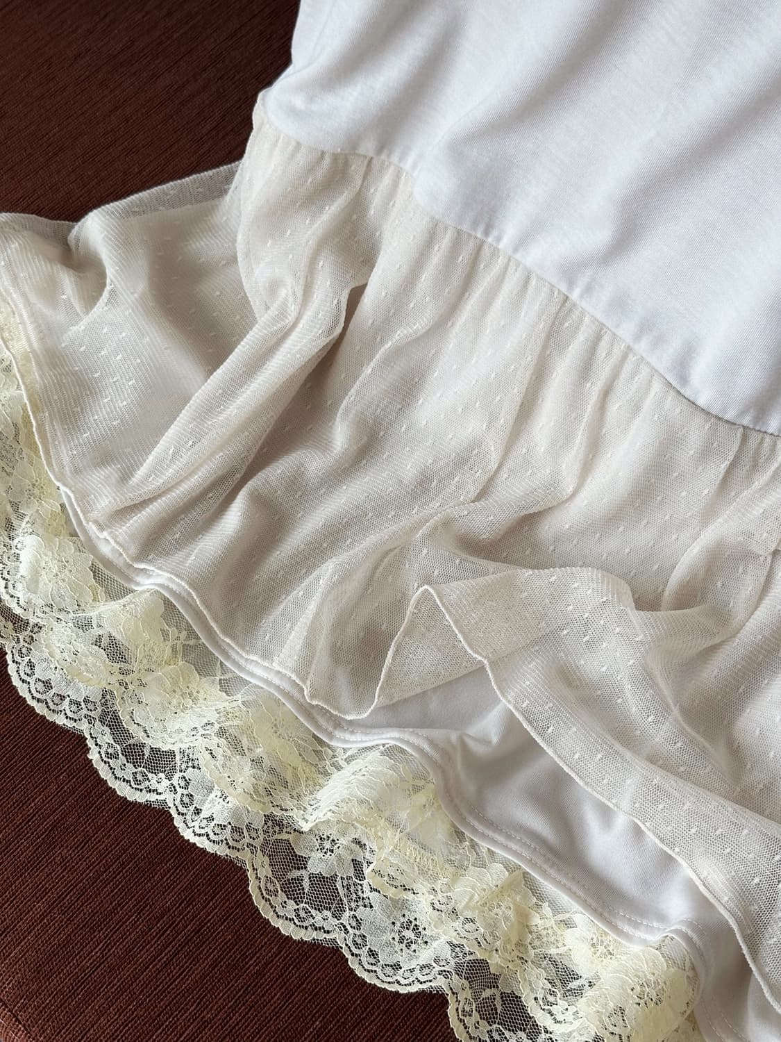 Fake layered design long sleeveles top 상품이미지3