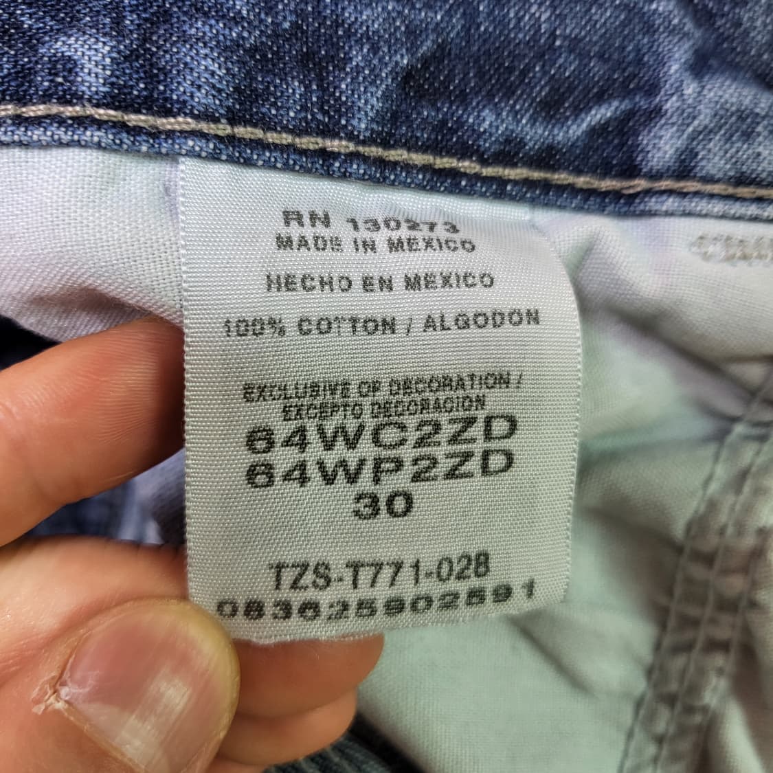 (30) 랭글러 데님팬츠 Wrangler 카펜터 청반바지 버뮤다팬츠 상품이미지8