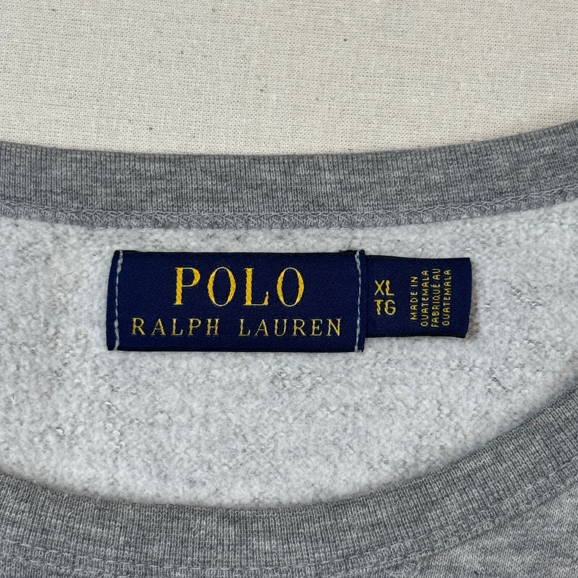 XL) 폴로 랄프로렌 베어 맨투맨 그레이 상품이미지6