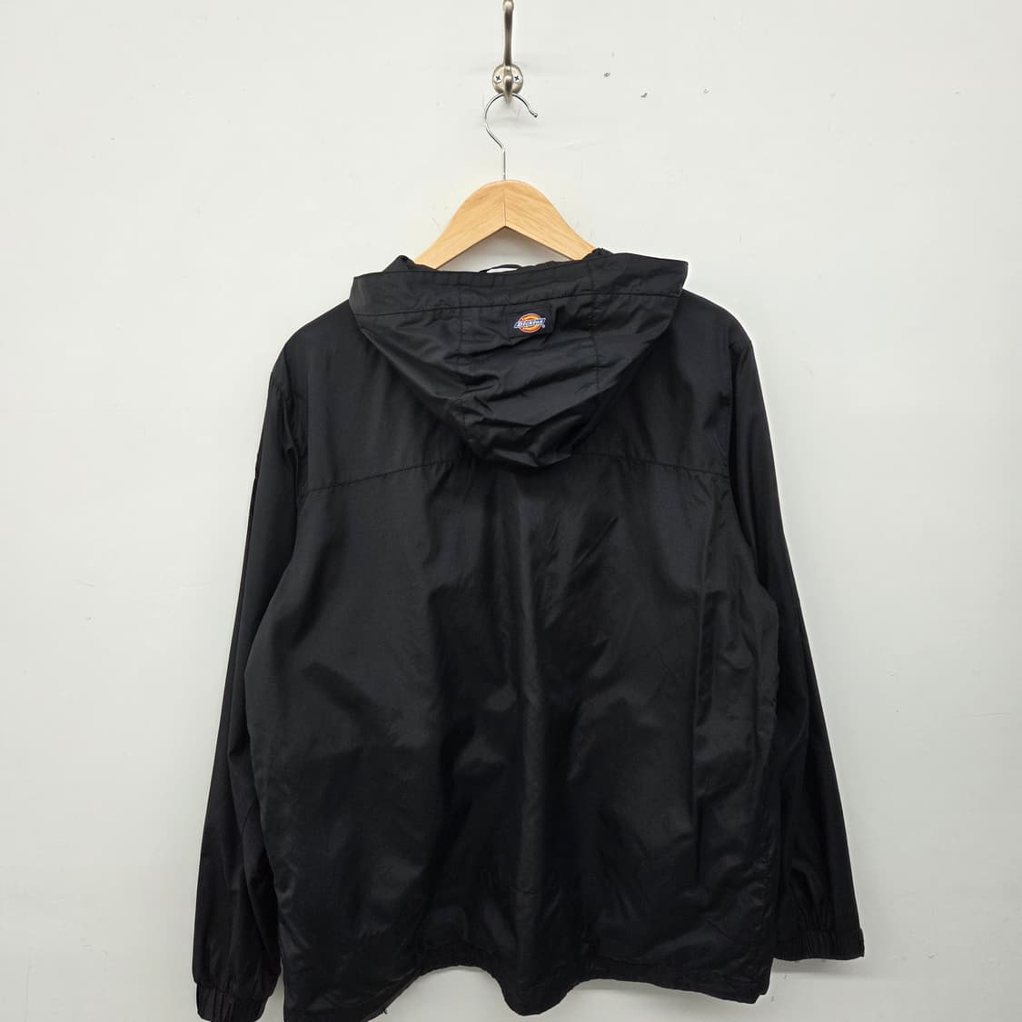 디키즈 블랙 후드 바람막이 자켓 남L 상품이미지8