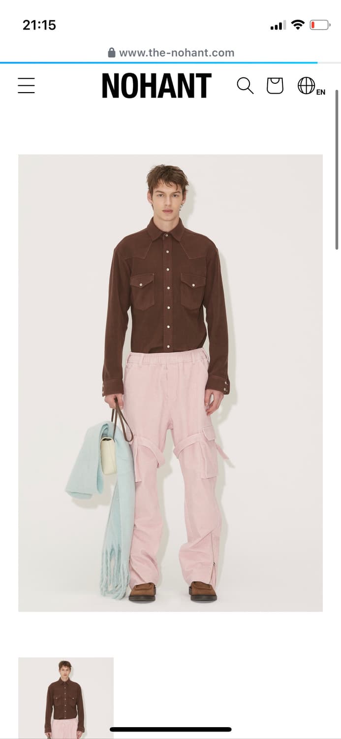 노앙 브라운 웨스턴 셔츠 상품이미지1