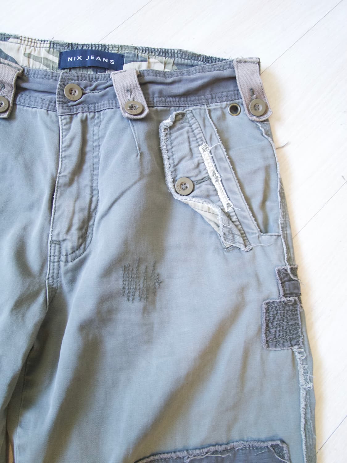[NIX JEANS] khaki cargo short 상품이미지5