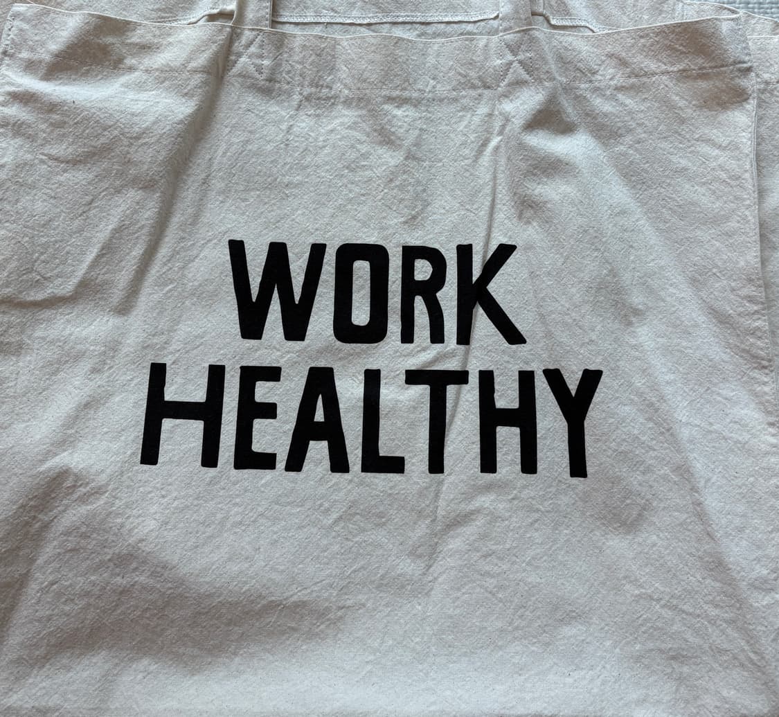 Work healthy market bag (natural) 상품이미지3