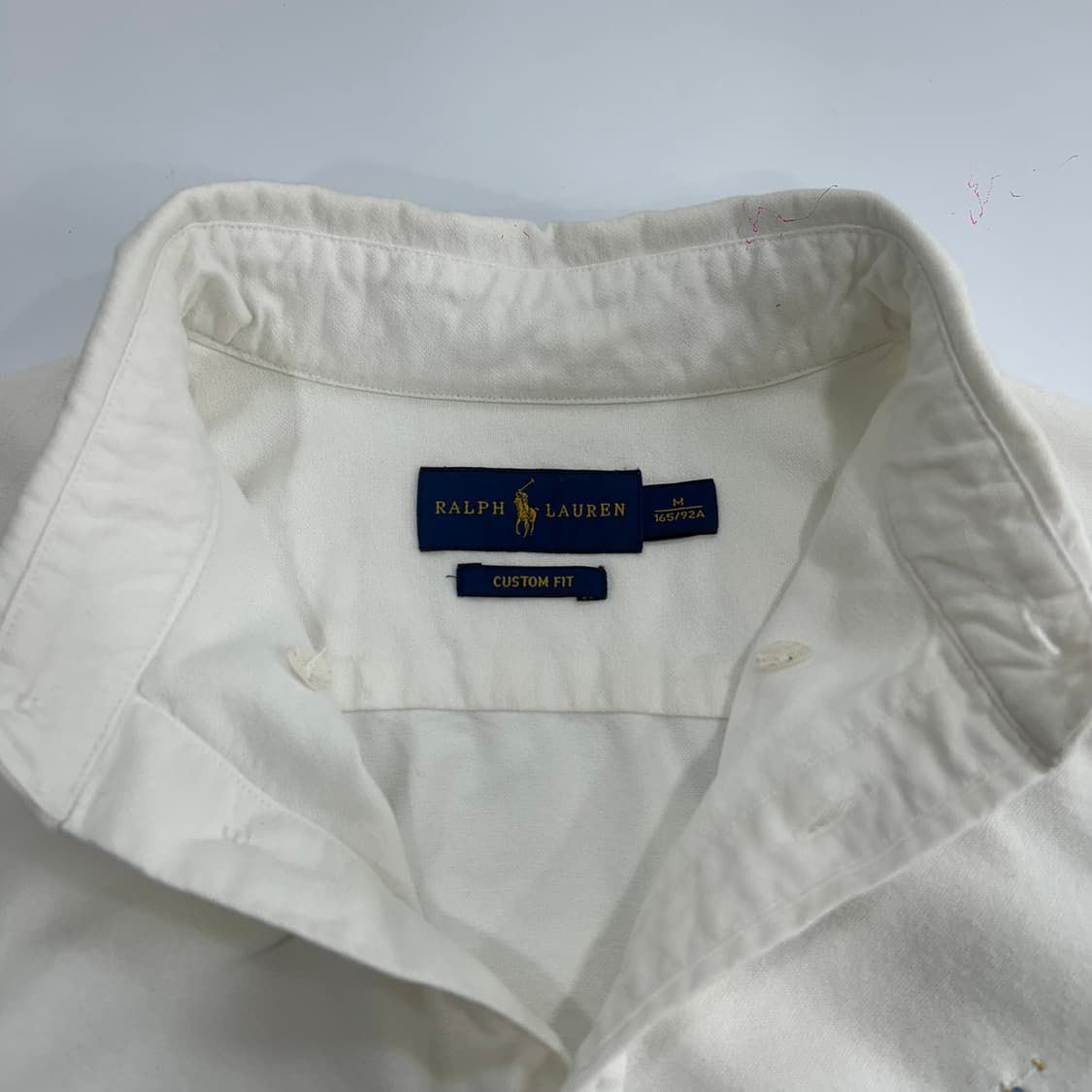 Polo 폴로 멀티포니 커스텀핏  화이트 셔츠  상품이미지5