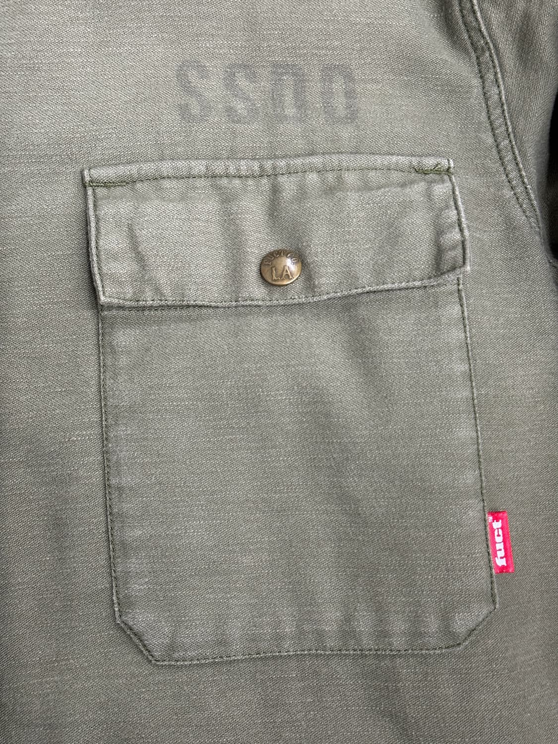 FUCT SSDD A-2 덱 자켓 L 상품이미지5