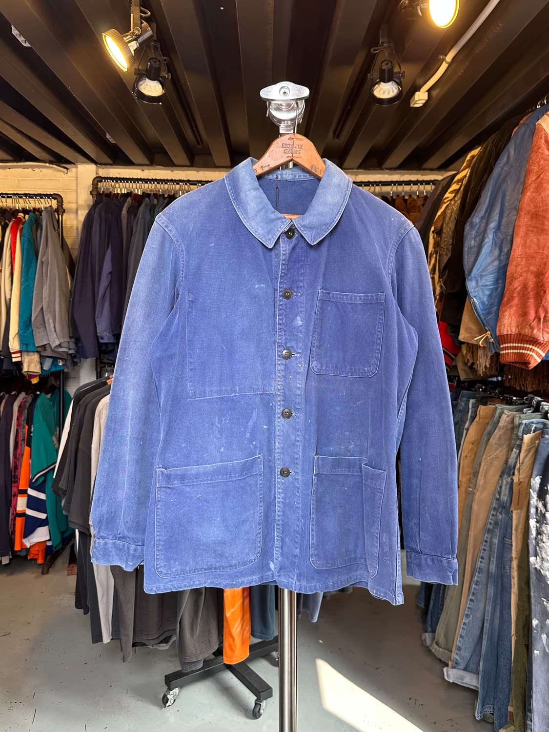 프렌치워크웨어 더티 페이드 프렌치 워크자켓 상품이미지1