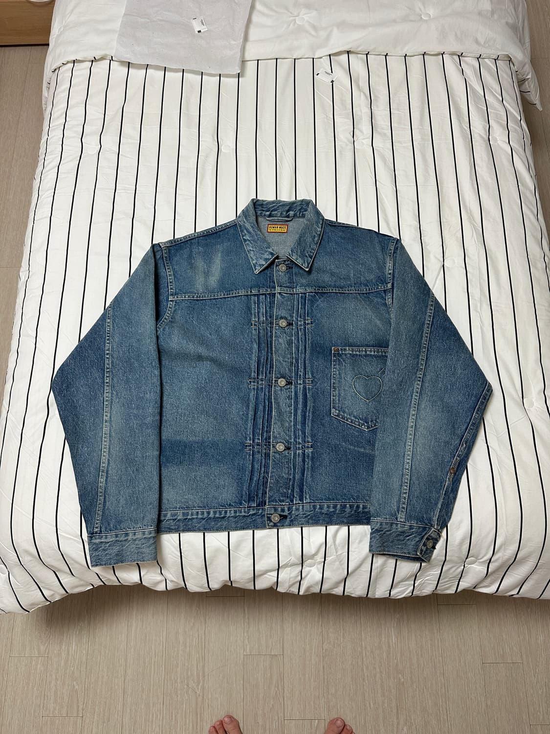 휴먼메이드 데님 워크자켓 퓨처 인디고(XL) 상품이미지2