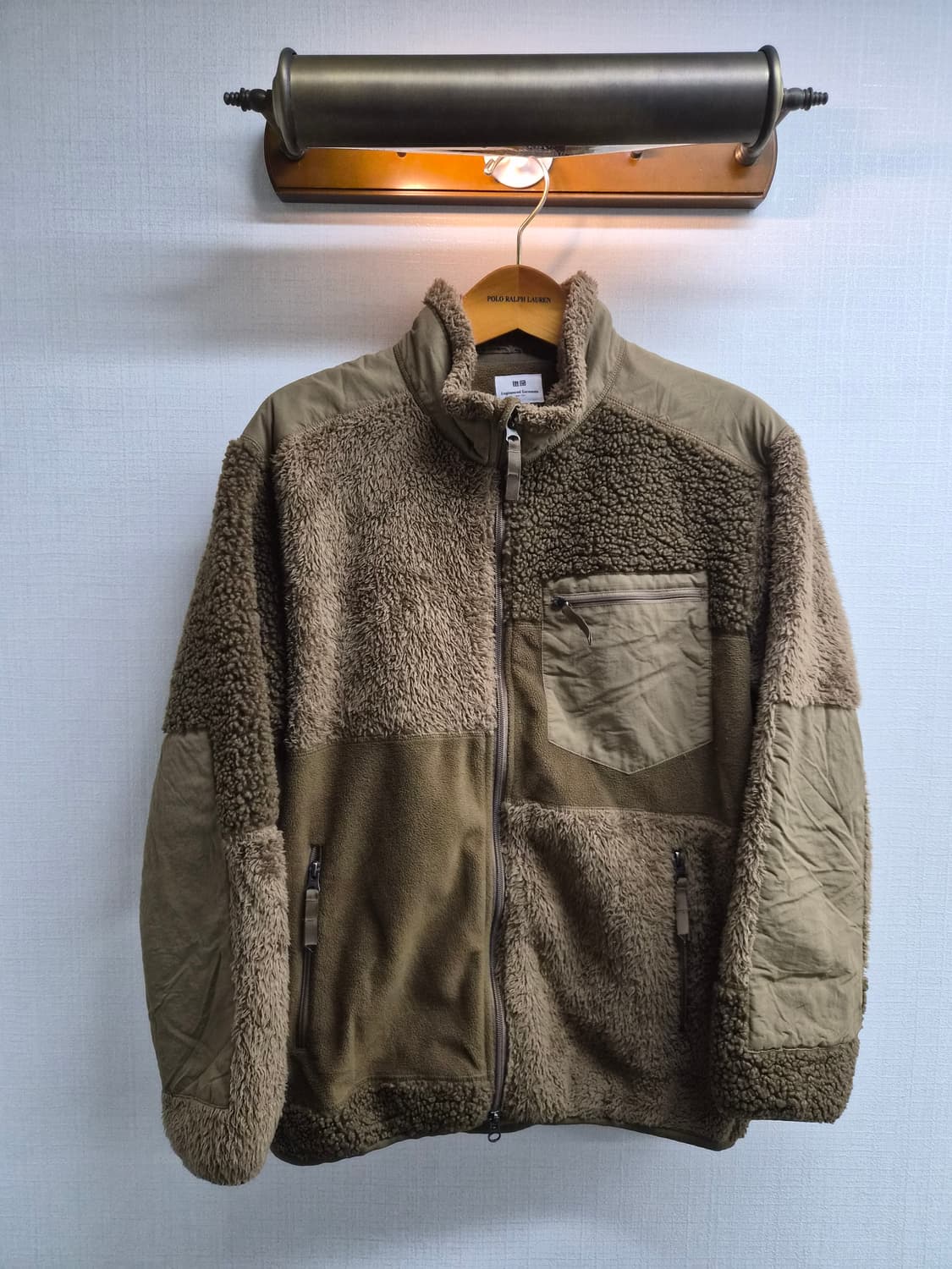 L) 유니클로 x 엔가 플리스 점퍼 팝니다 상품이미지1