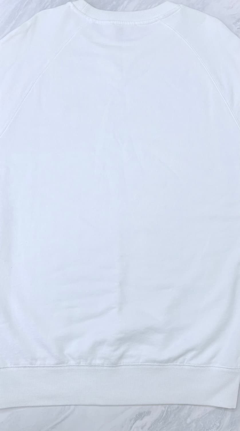 메종키츠네 맨투맨 화이트 XL 실착용 1회 상품이미지2