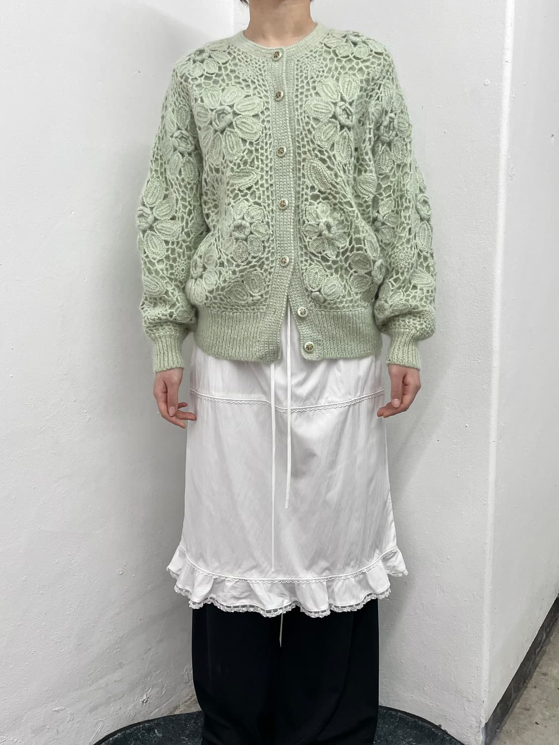 페어리 모티브 디테일 가디건 상품이미지3