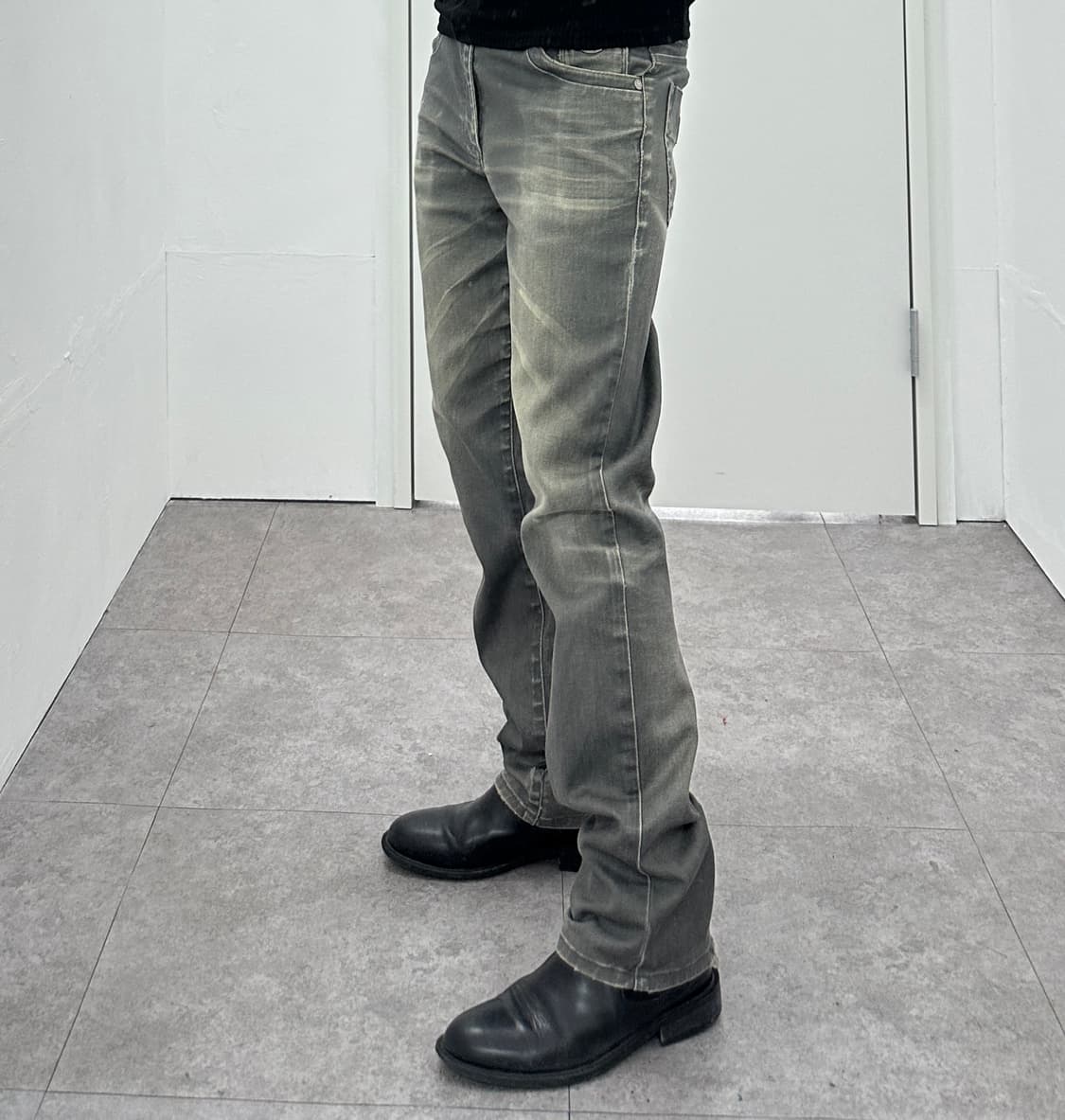 Guess Logo Hardware Washed Denim 상품이미지3