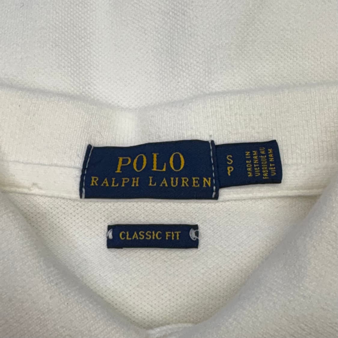 S 폴로랄프로렌 화이트 카라 반팔티  상품이미지4