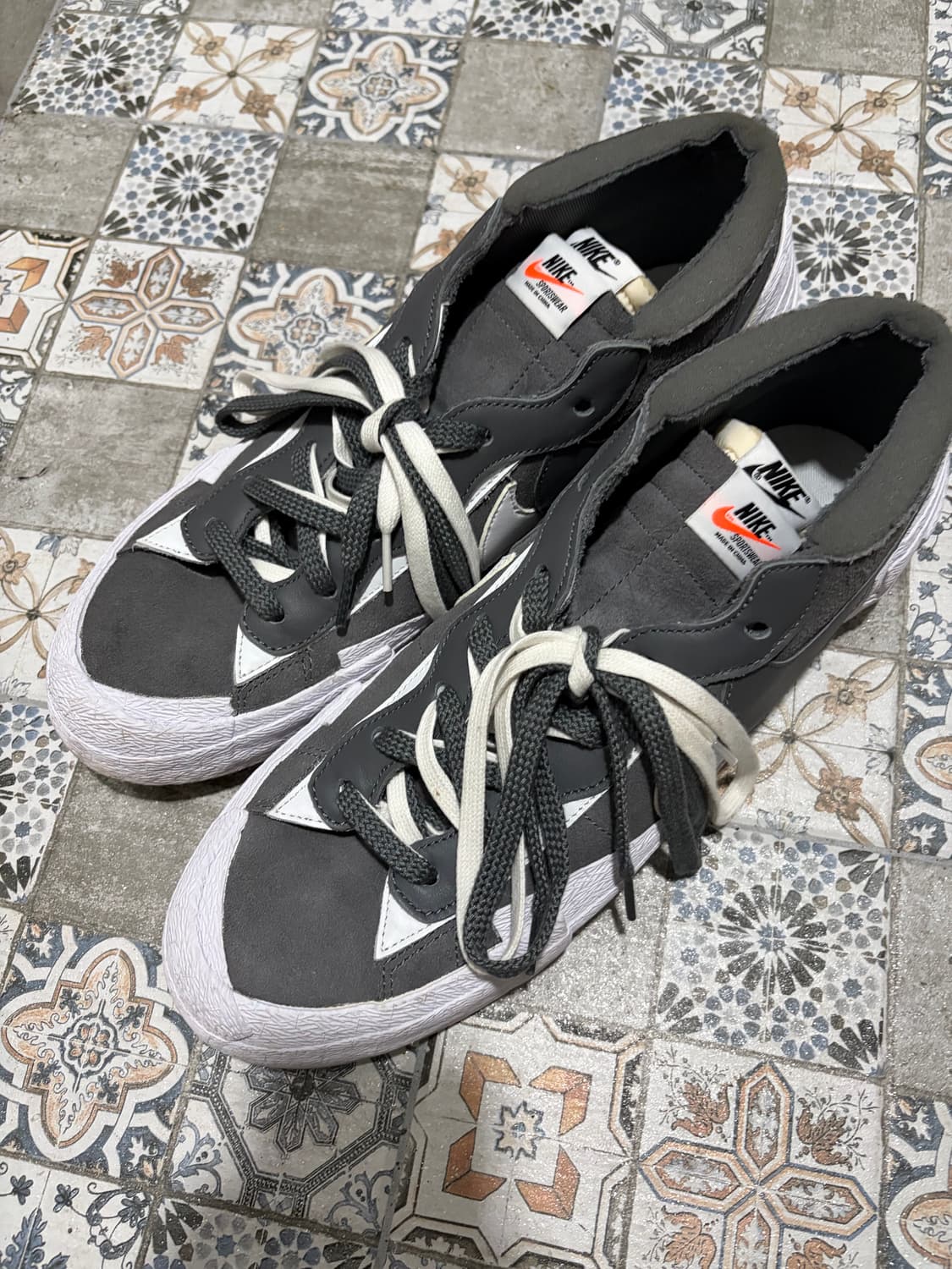 나이키 사카이 블레이저 아이언그레이 310사이즈 상품이미지1