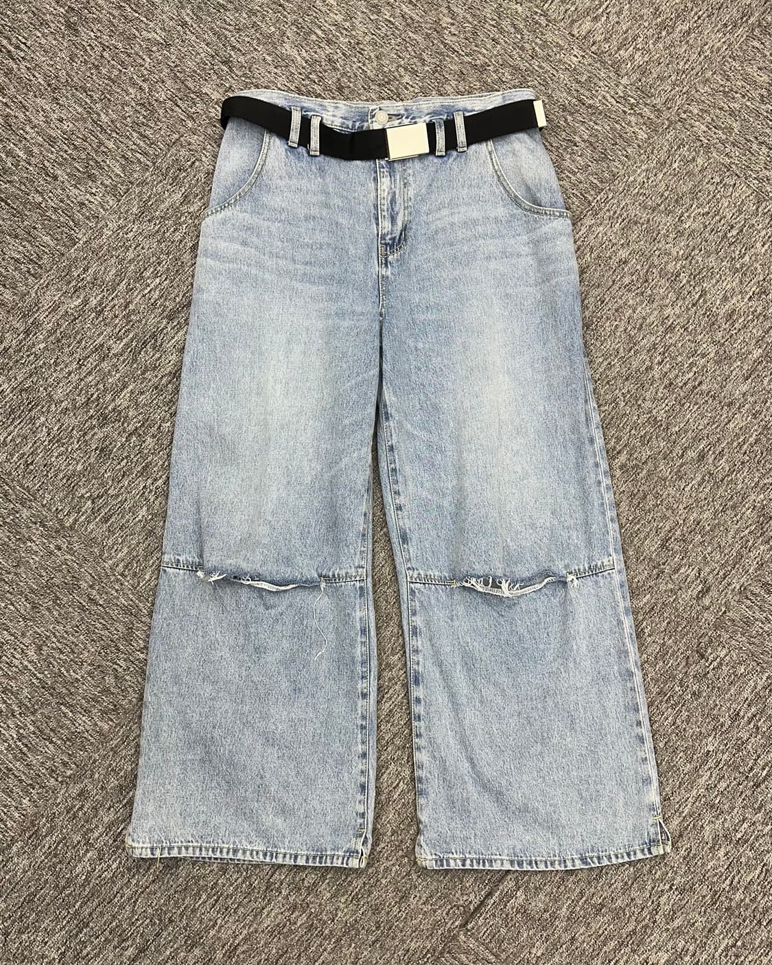 (WOMEN)RODEO CROWNS 와이드 데님-M1825 상품이미지2