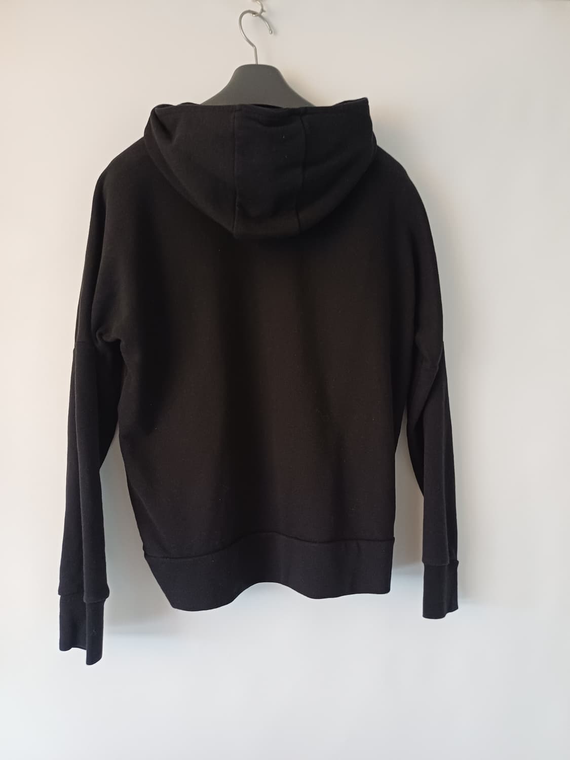 아디다스 블랙 후드티 트레포일 로고 상품이미지3