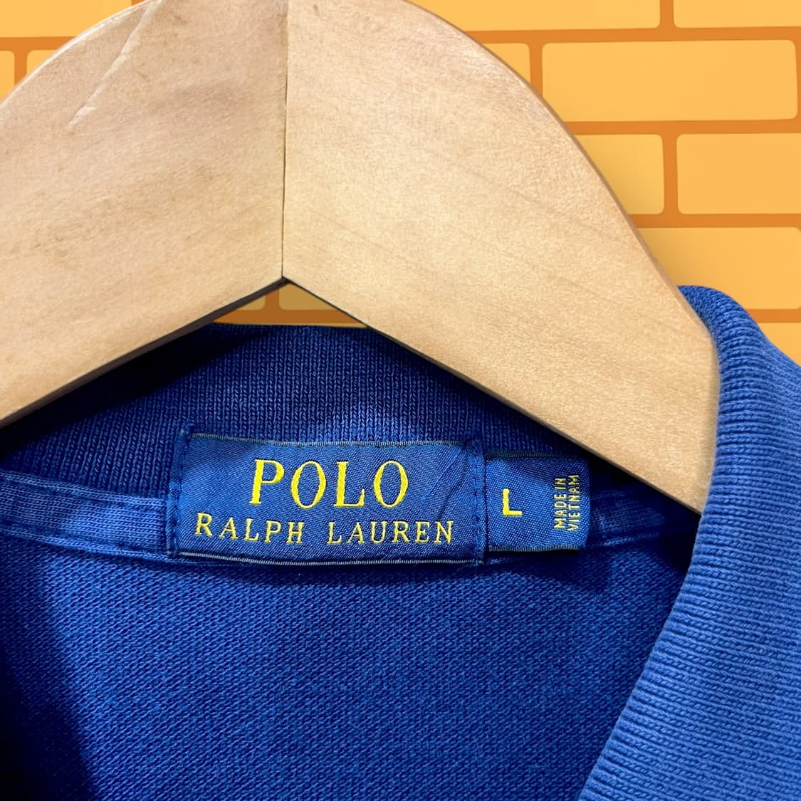 폴로 랄프로렌 스트라이프 반팔 피케 티 (M) 상품이미지2