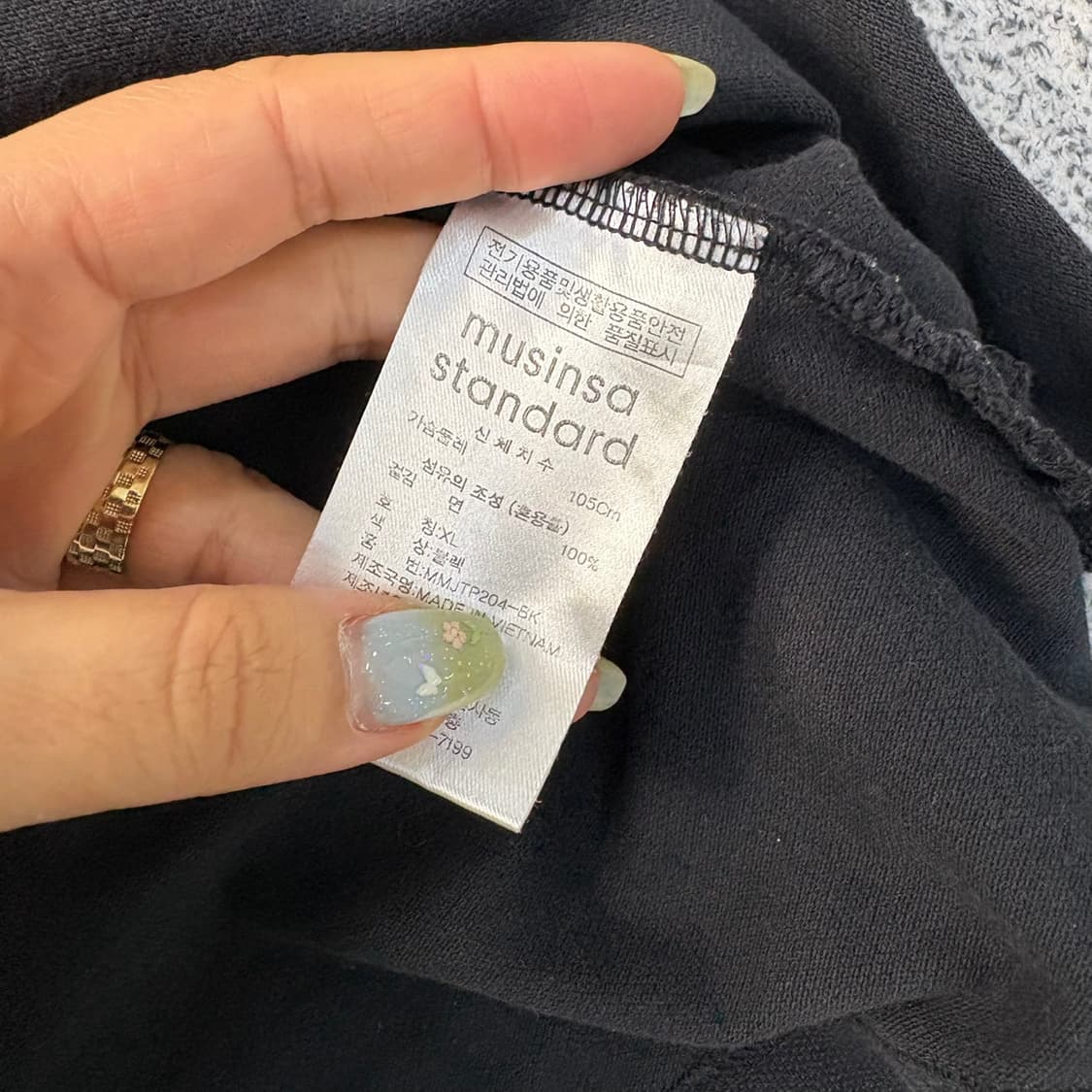 XL 무신사스탠다드 반팔 카라티 0622J2 상품이미지4
