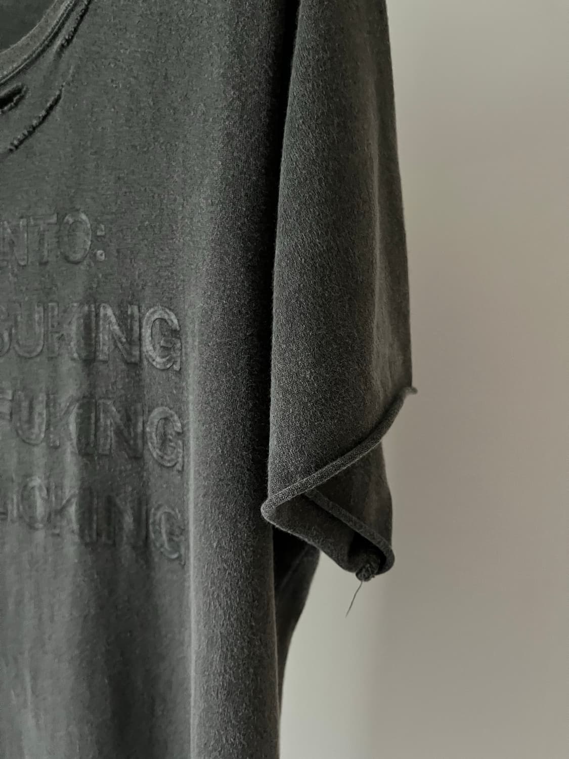 RICO Skull Printed&Damaged Cutsew  상품이미지7