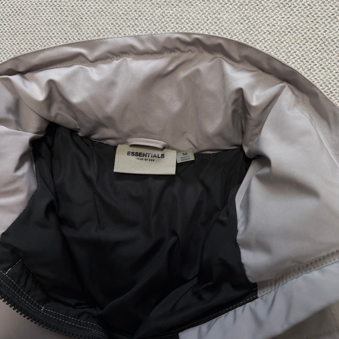 피어오브갓 에센셜 퍼피 자켓 실버 상품이미지2