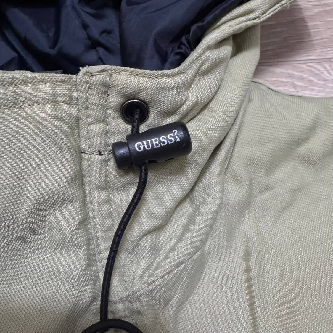 게스 올드스쿨 패딩 후드 자켓 상품이미지4