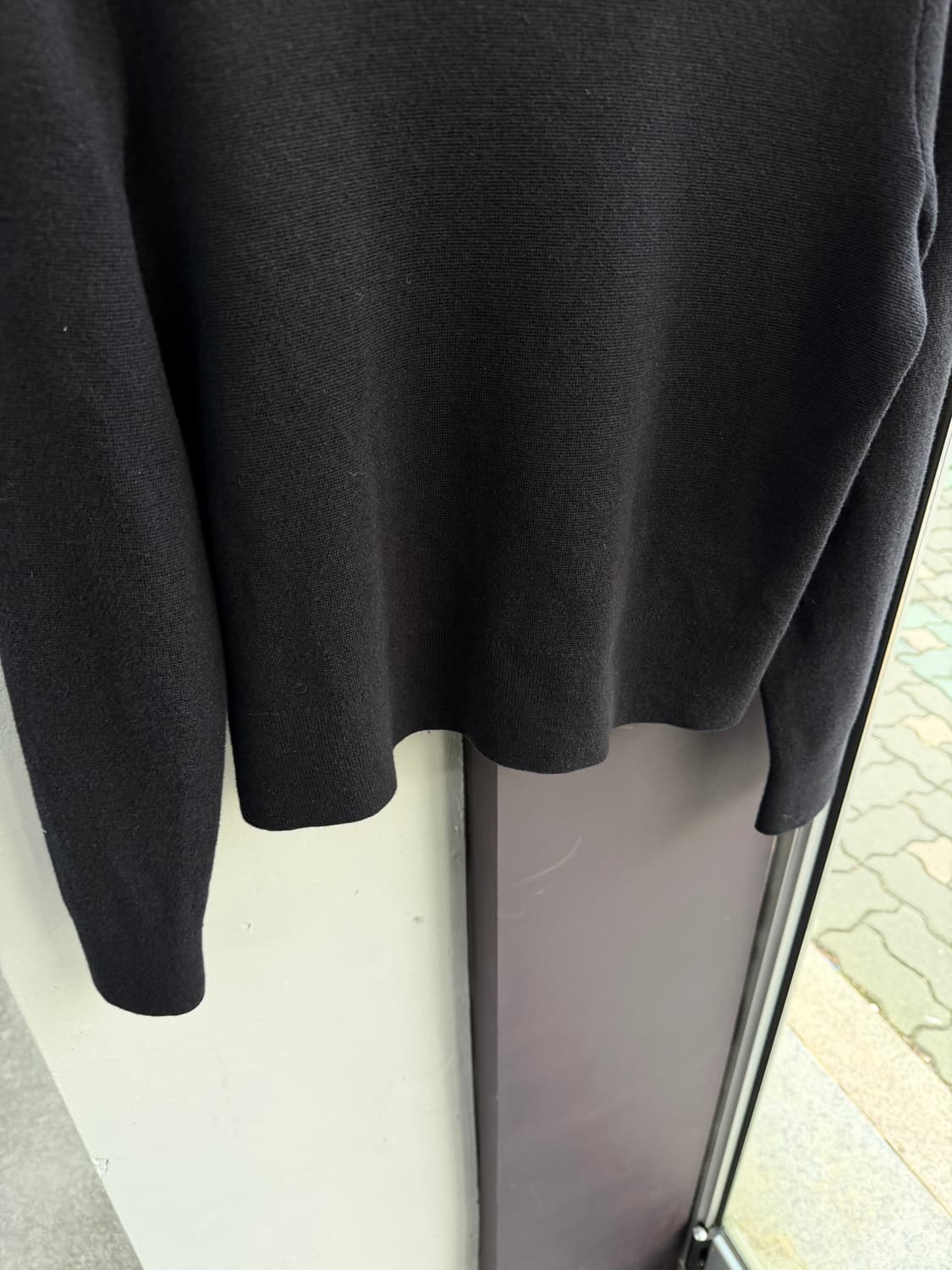 XS/ 샤넬 유니폼라인 은장버튼 라나울 가디건 상품이미지7