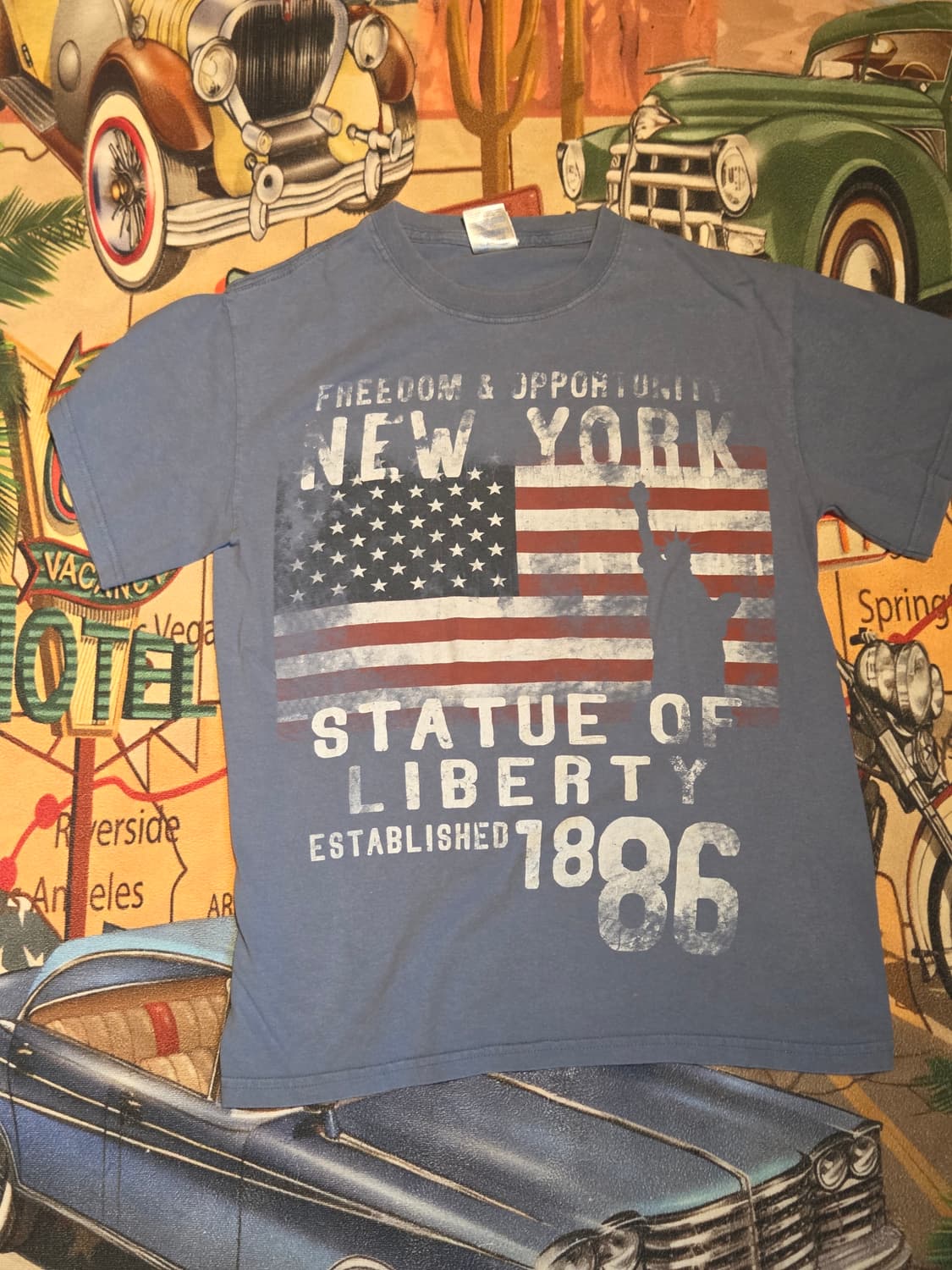 프리덤 뉴욕 빈티지 티셔츠 상품이미지1