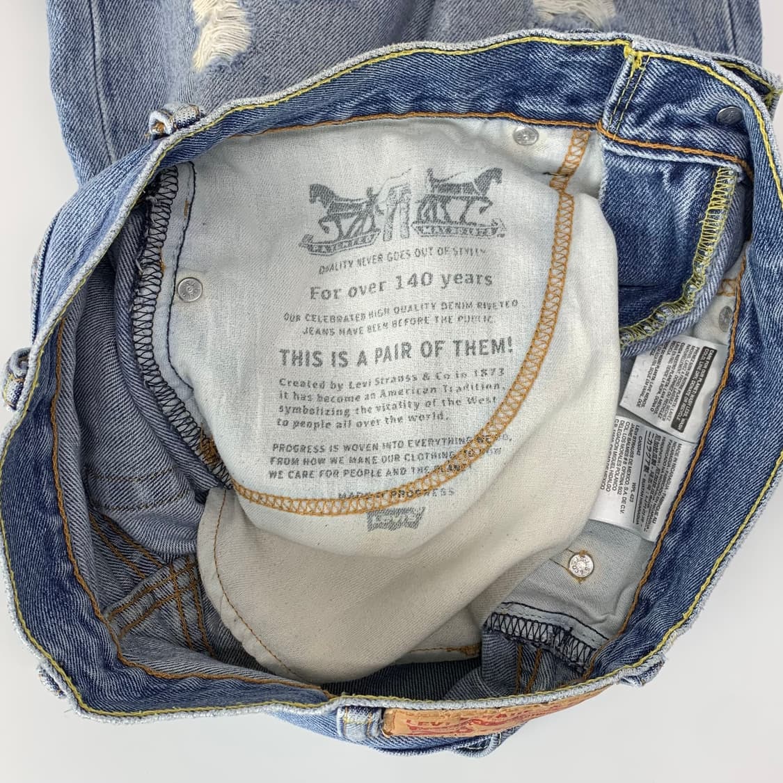 [31x30] 리바이스 517 데님 팬츠 상품이미지9