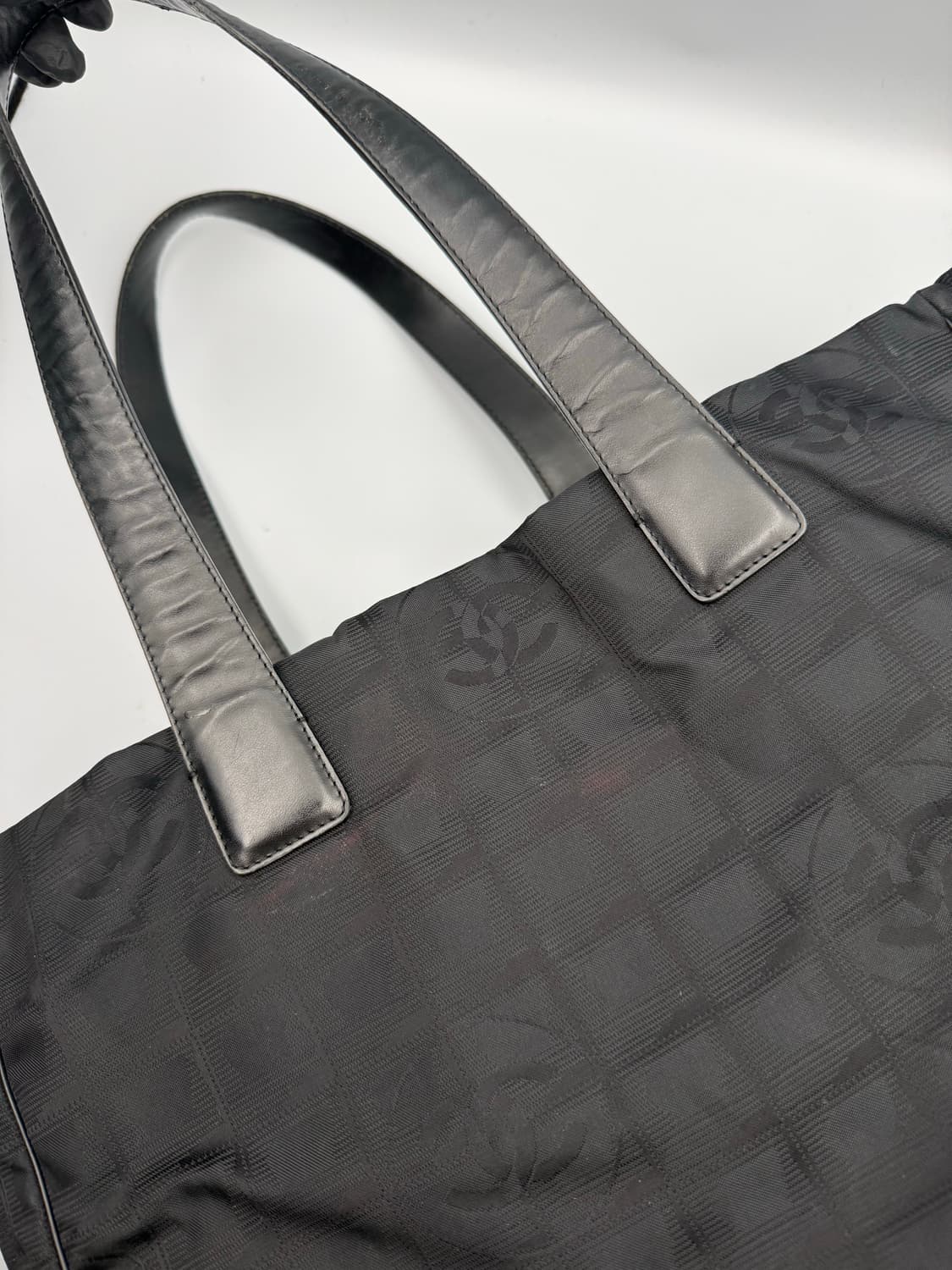 [정품보증서] 샤넬 CHANEL 뉴트래블라인 CC로고 쇼퍼백 토트백 라지 상품이미지8