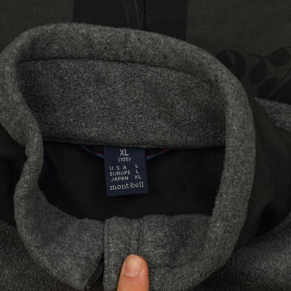 몽벨 플리스 자켓 XL B42 상품이미지3