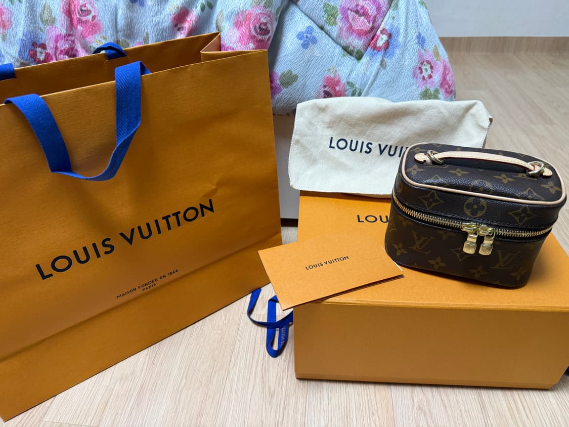 S급 상품/루이비통 니스 나노 모노그램 상품이미지4