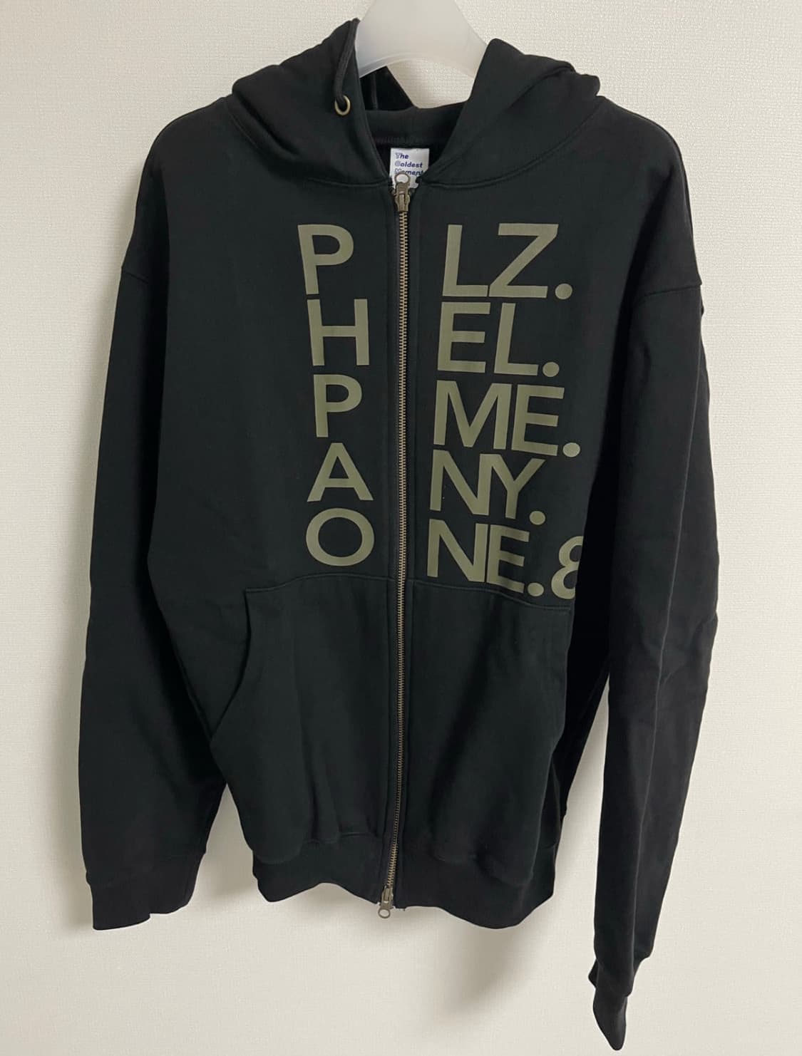 더콜디스트모먼트 후드 집업 상품이미지4