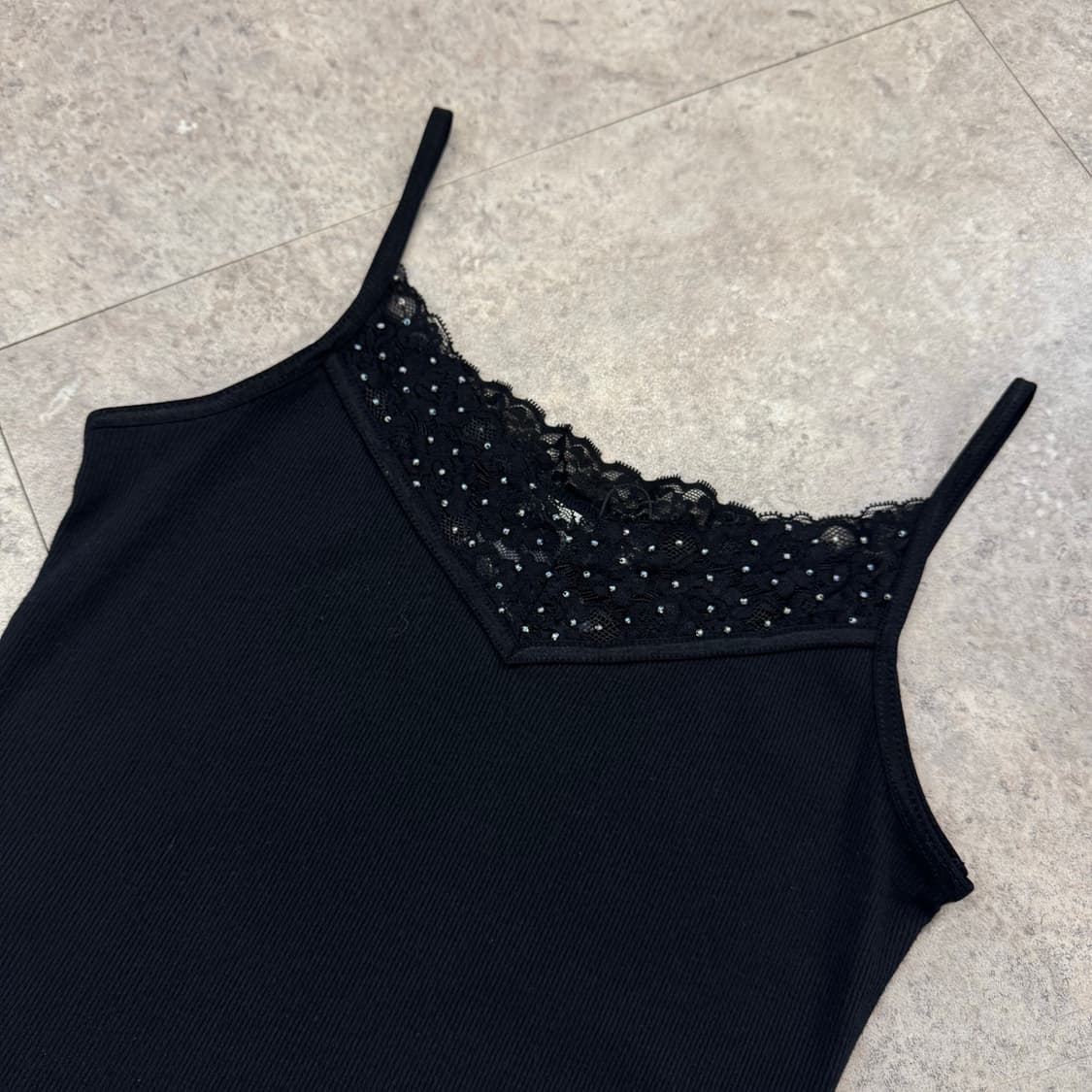 Michel klein 블랙 레이스 슬리브리스 #csz304 상품이미지2