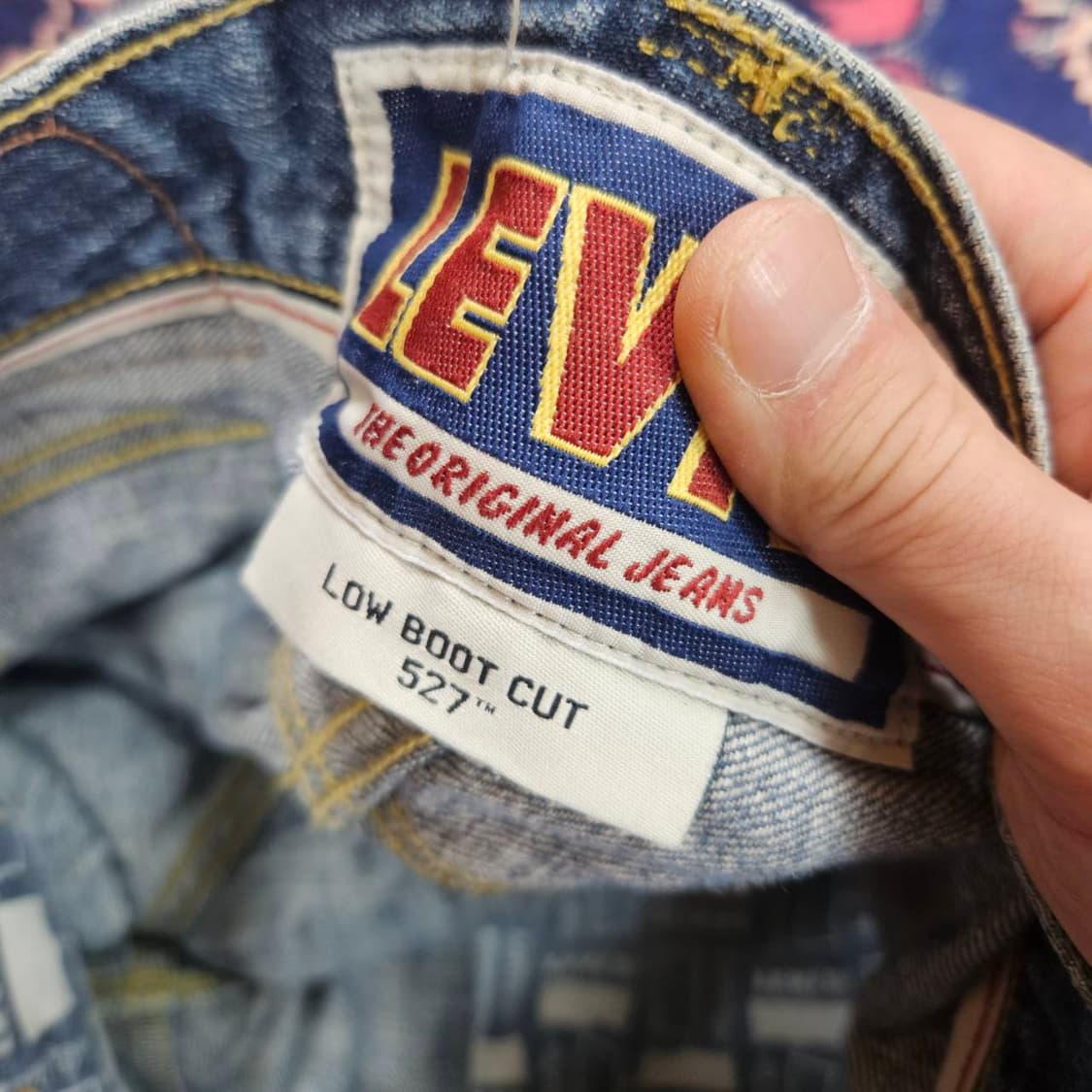 리바이스(Levis) 빈티지 Lot 527 로우 부츠컷 데님 청바지 상품이미지7