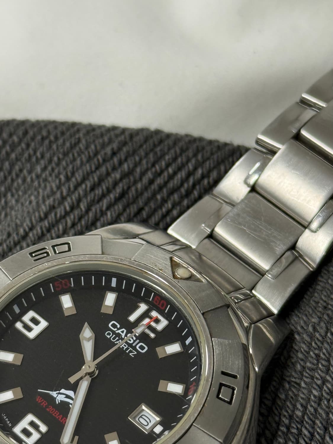 빈티지 카시오 은새치 MDV-100D 밀리터리/세이코/시티즌/해밀턴 상품이미지2