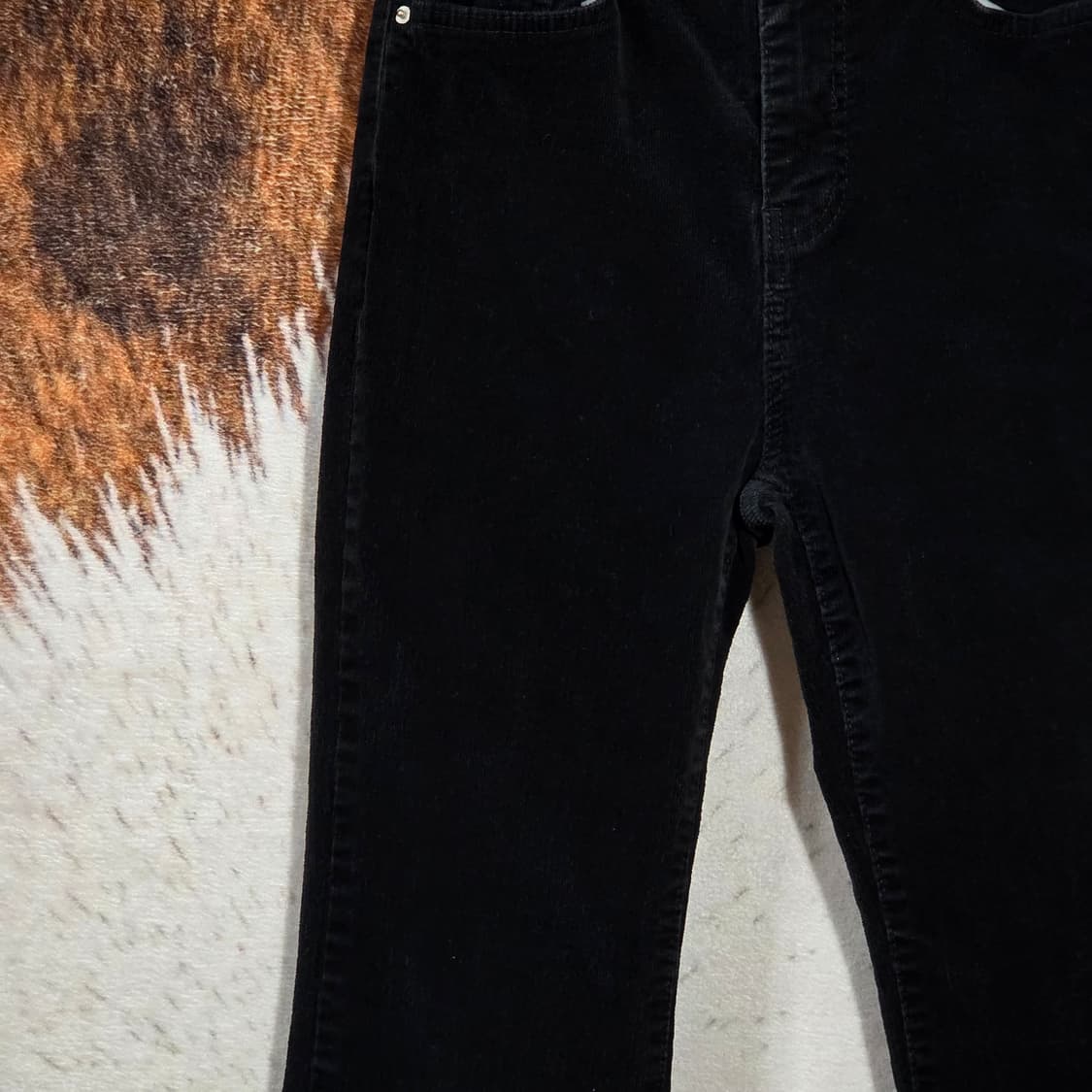 코듀로이 블랙 부츠컷 팬츠 상품이미지3