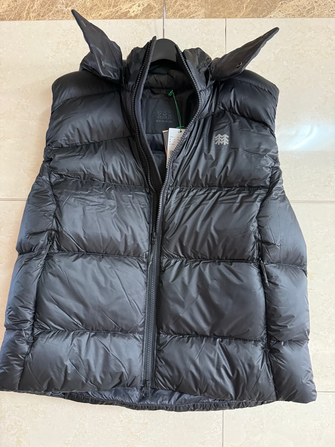 새상품) 코오롱 다운베스트 패딩조끼 상품이미지1